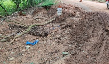CG - तराईबेड़ा से हरवेल को जोड़ने वाले मुख्य मार्ग खराब...