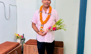 वरिष्ठ भाजपा नेता मनमोहन शर्मा बने केंद्रीय जेल दुर्ग के नए जेल संदर्शक...