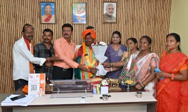 सांसद ने जन्मदिन पर रिकॉर्ड तोड़ ग्रामीणों को भाजपा की सदस्यता दिलाया...