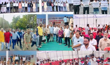CG - संयुक्त पत्रकार महासभा की हुंकार, पत्रकार सुरक्षा कानून लागू करने की मांग को लेकर मुख्यमंत्री को सौंपा ज्ञापन...