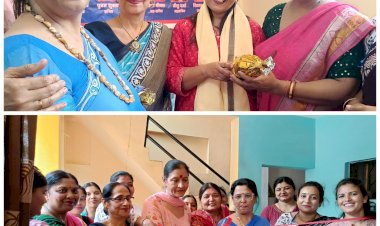 CG - हरसंभव फाऊंडेशन ने निशुल्क सिलाई एवं मेहंदी ब्यूटी पार्लर प्रशिक्षण सेवा कार्य शिविर का किया उद्घाटन समारोह...