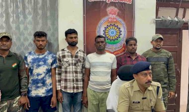 CG गौ- तस्करों के खिलाफ बड़ी कार्रवाई : शातिर तरीके से हो रही थी तस्करी, 130 गायों के साथ अंतर्राज्यीय गिरोह गिरफ्तार.....