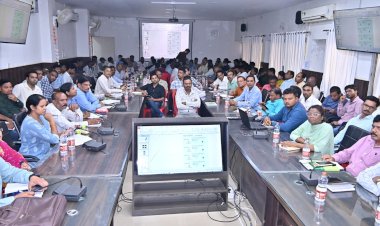 खरीफ विपणन वर्ष 2024-25:गिरदावरी सत्यापन कार्य 23 से 29 अक्टूबर तक...कलेक्टोरेट में दो पालियों में दिया गया गिरदावरी सत्यापन का प्रशिक्षण...
