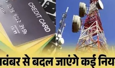 New Rules 2024: 1 नवंबर से देश भर में बदल गए कई नियम हुए ये बड़े बदलाव,आपकी जेब पर पड़ेगा सीधा असर, जानें नए नियम…