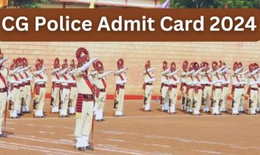 CG Police Constable Admit Card 2024: छत्तीसगढ़ पुलिस कांस्टेबल भर्ती परीक्षा के एडमिट कार्ड जारी,एक क्लिक में ऐसे करें डाउनलोड….