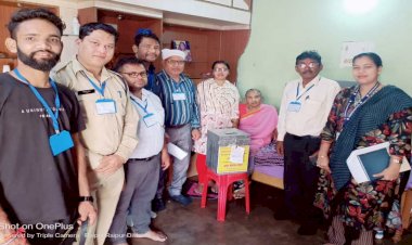 CG Assembly By-election 2024 : होम वोटिंग की हुई शुरुआत, बुजुर्ग और दिव्यांग मतदाताओं के लिए घर पहुंचा मतदान दल, इस तारीख तक देंगे सुविधा......