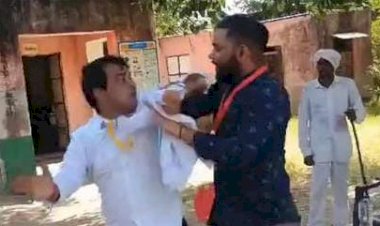 उबल रहा राजस्थान निर्दलीय प्रत्याशी नरेश मीणा नें उपचुनाव के दौरान एसडीएम कों जड़ा थप्पड़ पुलिस नें पकड़ा तो समर्थको नें फूंकी सैकड़ो गाड़ियां पढ़े पूरी ख़बर