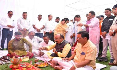 CG - डिप्टी सीएम अरुण साव ने दी करोड़ों की सौगात, किया विकास कार्यों का भूमिपूजन और लोकार्पण, 500 से ज्यादा आवास स्वीकृत......