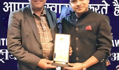 अंतरराष्ट्रीय मानवाधिकार सुरक्षा परिषद द्वारा सम्मानित किए गए विपुल जैन इस क्षेत्र में अच्छे कार्य का मिला इनाम पढ़े पूरी ख़बर
