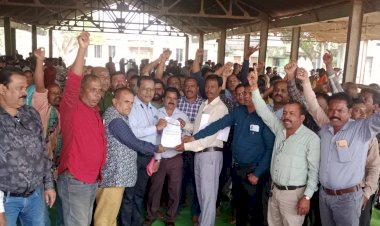 नगरीय निकाय प्लेसमेंट कर्मचारी संघ के हड़ताल को फेडरेशन ने दिया समर्थन...