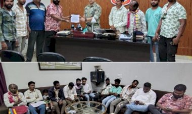 जिला बस्तर के करंजी गांव मे धर्म कों आधार बना एक वर्ष पहले जबरन काटा गया फसल और जमीन कर लिया गया कब्ज़ा, एक वर्ष कब्जे जमीन पर न्यालय नें दिया खाली करने व आवेदक कों जमीन वापस करने का फैसला, आज तक जमीन नहीं हुवा वापस, न्याय हक अधिकार एवं कार्यवाही हेतू, अतिरिक्त पुलिस अधिक्षक बस्तर कों सौंपे ज्ञापन मिला कार्यवाही का आश्वाशन - नरेन्द्र भवानी