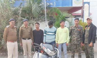 CG - एसडीओपी कार्यालय में पदस्थ कांस्टेबल को चाकू मारकर पैसे लूटने वाले तीनों आरोपी को पुलिस ने किया गिरफ्तार...