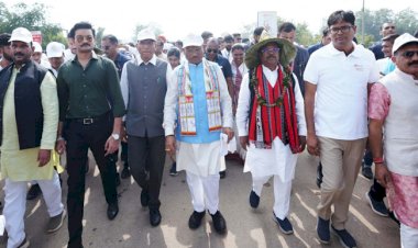 CG - राजधानी में संविधान दिवस पर पदयात्रा का होगा आयोजन, मुख्यमंत्री साय सहित ये दिग्गज नेता होंगे शामिल......