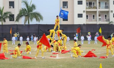 ‘‘विकसित भारत” की ओर एक कदम: एकेडमिक वर्ल्ड स्कूल बेमेतरा में 9वें किड-फिट डे का भव्य आयोजन... डायरेक्टर व विधायक भावना बोहरा रही उपस्थित