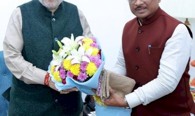 Chhattisgarh News : CM साय ने केंद्रीय गृह मंत्री अमित शाह से की सौजन्य मुलाकात,बस्तर ओलंपिक और पुलिस अवार्ड कार्यक्रम में शामिल होंगे गृह मंत्री....