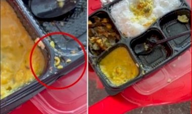 CG - वनरक्षक भर्ती में बड़ी लापरवाही, ड्यूटी में तैनात जवान के खाने में निकला बिलबिलाता कीड़ा, प्रशासन पर उठे सवाल.......