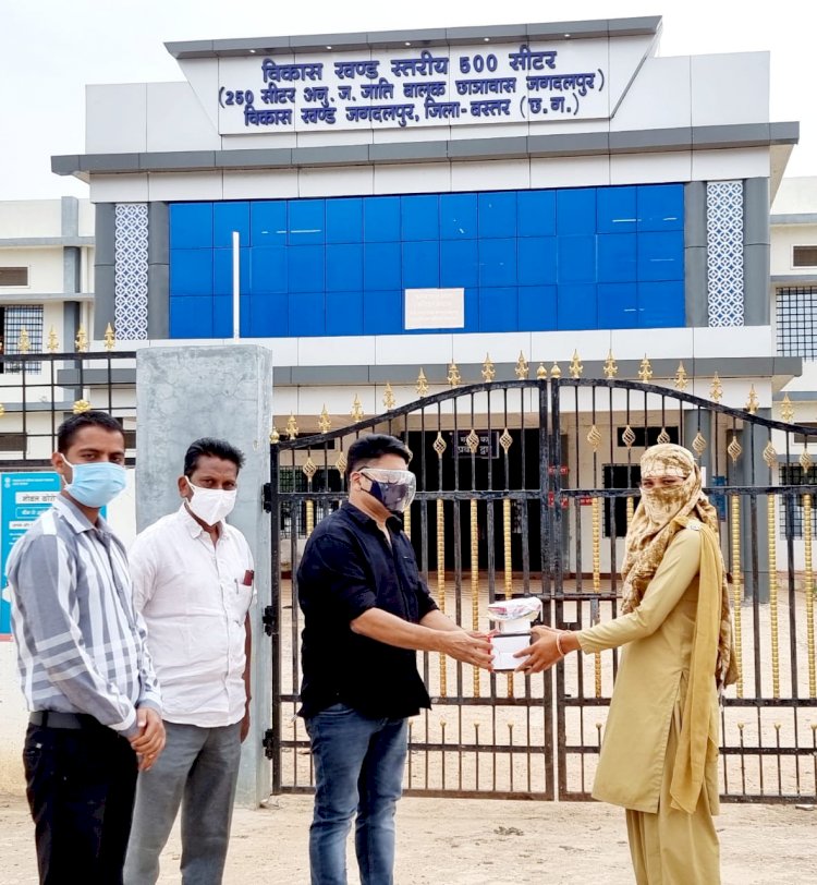*एक प्रयास के माध्यम से कोविड सेंटर धरमपुरा में दिया गया मेडिकल किट*