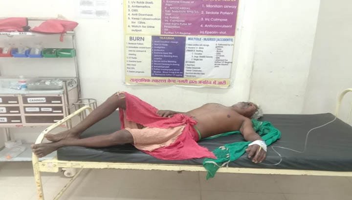 युवक ने अपने पिता पर किया कुल्हाडी से ताबड़तोड़ हमाल...घायल पिता का इलाज जारी...!