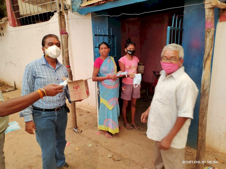 सेवा ही संगठन के कार्यक्रम के तहत जगदलपुर नगर के शक्ति केंद्र पंडित सुंदर लाल शर्मा के राजीव गांधी वार्ड, मैं प्रधानमंत्री नरेंद्र मोदी के 07 साल पूर्ण होने पर किया कार्यक्रम