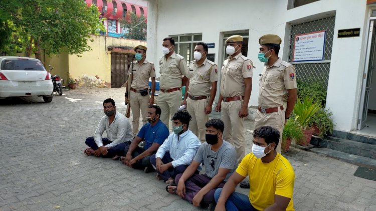 प्रॉपर्टी व्यवसायी पर हुए हमले में लिप्त पांचो हमलावरों को किया गिरफ़्तार