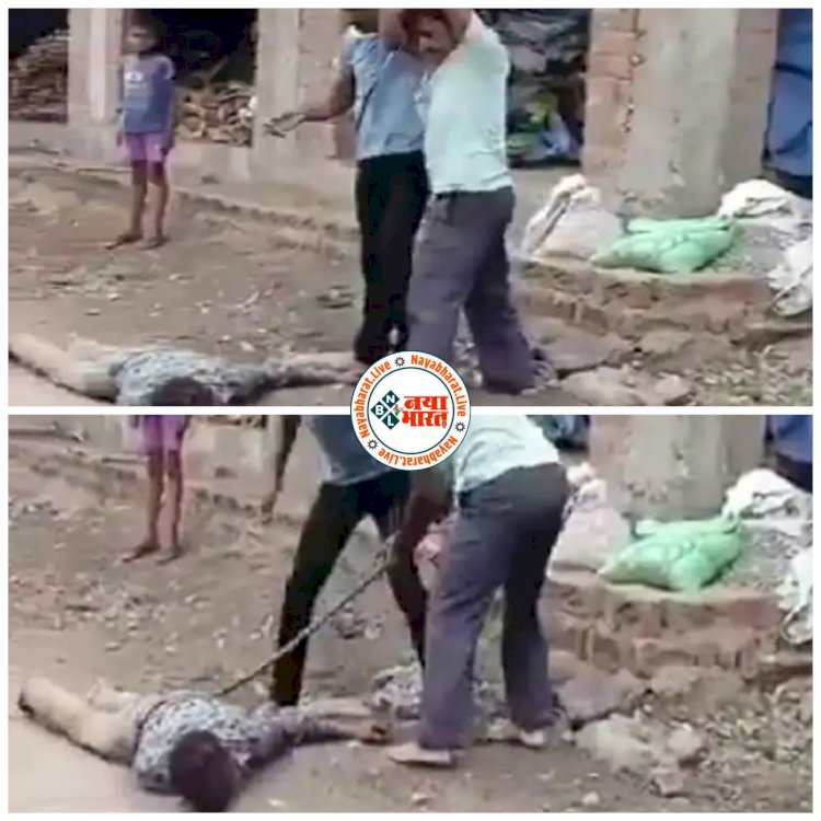 CG VIDEO ब्रेकिंग: साले ने जीजा पर किया जानलेवा हमला.... बीच सड़क पर सबके सामने पीटता रहा.... दिन दहाड़े लाठी से पीट-पीटकर किया अधमरा.... फिर जो हुआ..... देखें VIDEO.....