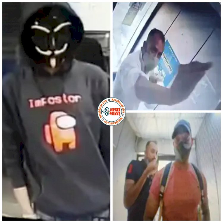 CG 4 एटीएम में चोरी: SBI के ATM निशाने पर.... फिल्मी अंदाज में मुखौटा लगाकर पहुंचा था बदमाश.... दिन दहाड़े शातिर चोरों ने निकाले दो लाख.... दो दिनों के भीतर 4 ATM में हुई चोरी.....