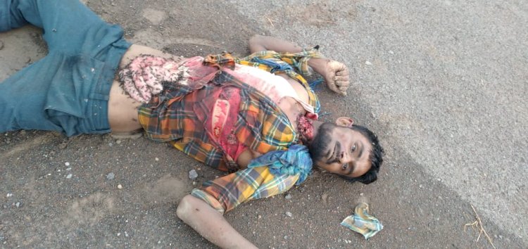 CRIME:टिपनी से सैगोना मार्ग बनरांका के पूर्व मुख्य मार्ग पर एक युवक की चाकू मारकर हत्या