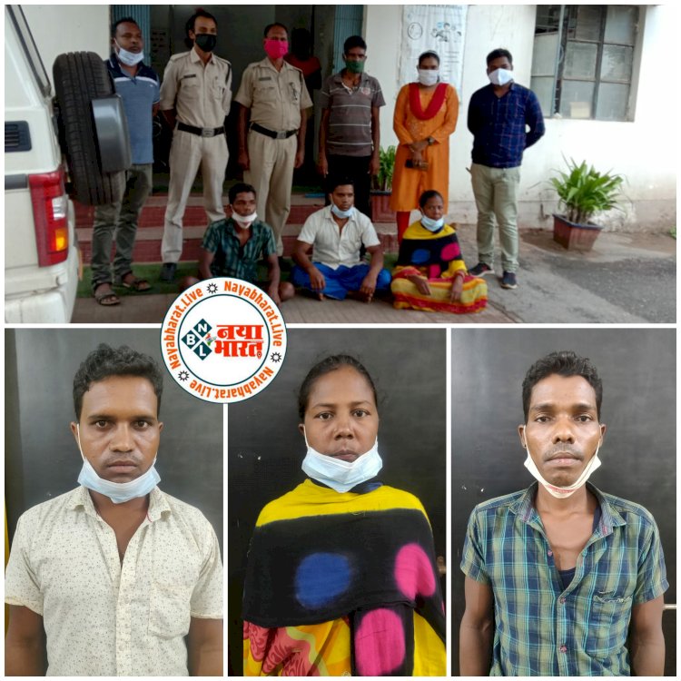 CG ब्लाइंड मर्डर का हुआ खुलासा: दो साल पहले हुई अंधे कत्ल की गुत्थी सुलझी.... पत्नी और साला निकले कातिल…. पत्नी और दो साले गिरफ्तार.... हत्याकांड की कहानी जान उड़ जाएंगे होश.....