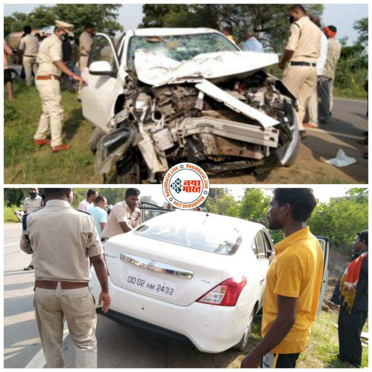 CG दो की मौत: दर्दनाक सड़क हादसा.... तेज रफ्तार कार ने बाइक सवार को रौंदा.... दो युवकों की मौके पर ही दर्दनाक मौत….