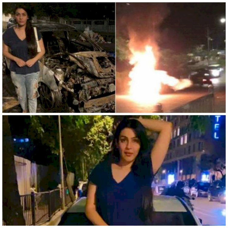 बड़े हादसे में बाल-बाल बचीं टीवी एक्ट्रेस: चलती कार में लगी आग.... धू-धू कर जल उठी चलती कार.... देखते ही देखते हुई खाक.... फिर जो हुआ....