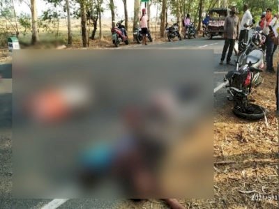CG 3 की दर्दनाक मौत: मंदिर से दर्शन कर लौट रहे 3 छात्रों को ट्रक ने रौंदा.... भीषण सड़क हादसे में तीनों की मौके पर ही दर्दनाक मौत.......