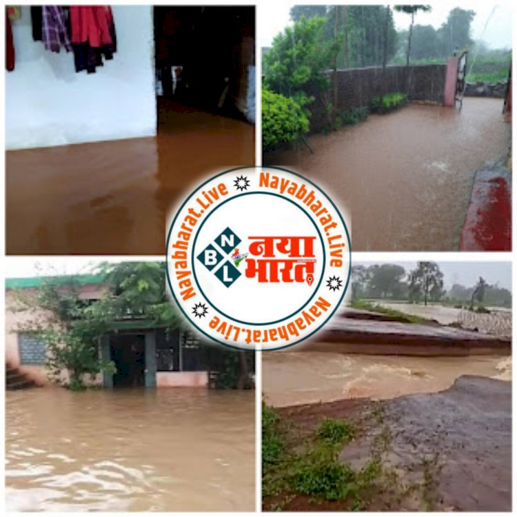 मगरलोड में दो दिन से हो रही झमझम बारीश से नदी नाले उफान पर...घरों में घुसा पानी..जनजीवन अस्त व्यस्त..पढ़िए पूरी खबर
