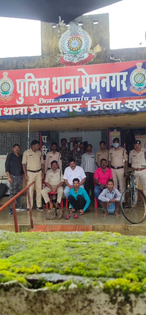 *सुरजपुर पुलिस ने अंधे कत्ल की गुत्थी सुलझाई ... 2 आरोपी गिरफ्तार...*