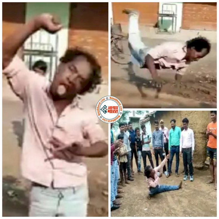 छत्तीसगढ़िया माइकल जैक्सन का VIDEO: पेशे से मिस्त्री काम करने वाले फूलचंद का माइकल जैक्सन डांस हुआ वायरल.... बच्चों की जिद पर ऐसा नाचे की अब पूरे देश में चर्चा.... रातों-रात बने देसी माइकल जैक्सन.... देखें VIDEO में मनमोहक डांस स्टेप.....