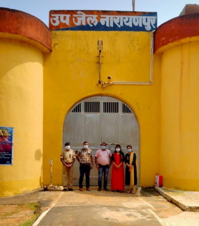 बंदियों का हुआ निःशुल्क मानसिक स्वास्थ्य परामर्श विश्व मानसिक स्वास्थ्य सप्ताह के तहत आयोजित हुआ शिविर