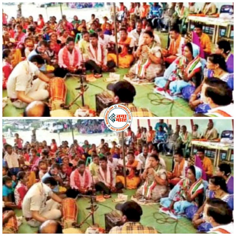 CG- MLA ने गाया जसगीत, TI ने दिया संगत VIDEO: महिला कांग्रेस विधायक ने जसगीत गाकर बांधा शमां…. TI ने भी ढोलक में दिया जबरदस्त संगत…. देखें VIDEO.......