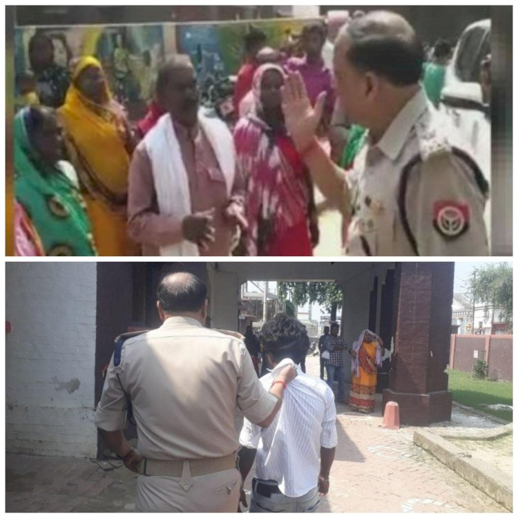 8 साल की बच्ची की रेप के बाद मौत: इंसाफ मांग रहे युवक को SP ने जड़ा थप्पड़.... गिड़गिड़ाता रहा परिवार.... न्याय मांगने गये परिवार पर SP बौखलाए…. “इतना मारूंगा सा## ठीक कर दूंगा हरा##खो”.... देखें VIDEO.....