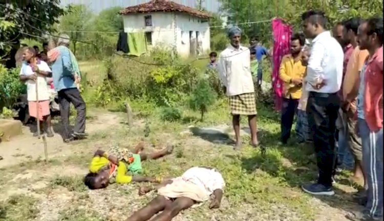 CG- 2 मौतें: पति-पत्नी आए करंट की चपेट में.... मौके पर ही दोनों की दर्दनाक मौत.... खेत में काम करने जा रहे थे दोनों.... ऐसे हुआ हादसा.....
