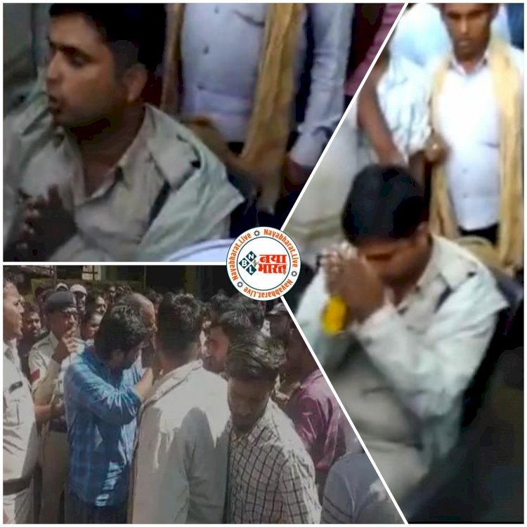 CG- वर्दी का धौंस दिखाना आरक्षक को पड़ा महंगा VIDEO:️ आरक्षक और सब्जी व्यापारी विवाद मामले में SP ने की कार्यवाही.... ️आरक्षक को किया गया लाइन हाजिर.... ️विभागीय दंड से भी किया गया दण्डित.... सब्जी मंडी में आरक्षक ने मचाया था जमकर उत्पात.... देखें VIDEO.......