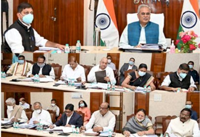 CG कैबिनेट ब्रेकिंग : भूपेश कैबिनेट की बैठक 22 नवंबर को,कर्मचारियों के महंगाई भत्ते पर लग सकती है मुहर....पेट्रोल-डीजल से वैट कम करने और इन कर्मचारियों के मुद्दे पर हो सकता फैसला….विभागों से मंगाए जा रहे प्रस्ताव , धान खरीदी समेत कई अहम प्रस्तावों पर लगेगी मुहर……
