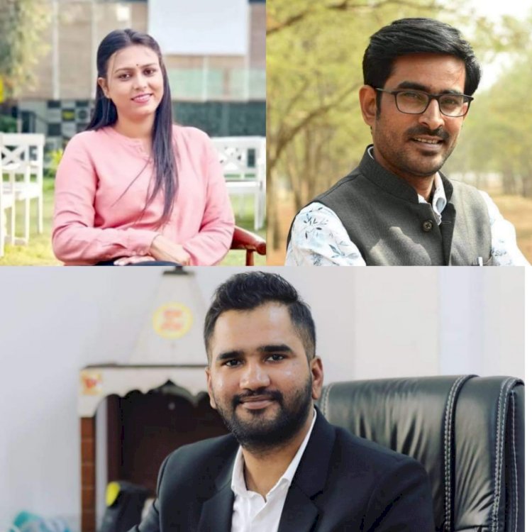 CG:कांग्रेस की भूपेश सरकार के खिलाफ भाजयुमो का प्रदर्शन