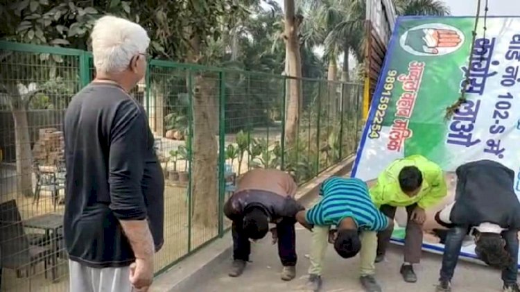 कांग्रेस के पूर्व MLA की गुंडई VIDEO: पूर्व विधायक व कांग्रेसी नेता गिरफ्तार.... कर्मचारियों के साथ की जमकर मारपीट.... फिर बनाया मुर्गा... गाली गलौज भी की.... पूर्व MLA को जेल.... देखें गुंडई का VIDEO.....