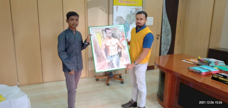 देखे वीडियो-दिव्यांग होने के बावजूद अपनी कला के जरिए अलग पहचान बनाई गौरव नाग ने