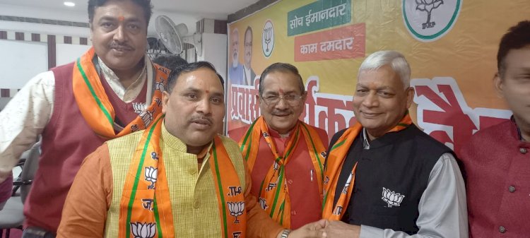 भाजपा के पूर्व जिलाध्यक्ष अग्रवाल को उत्तरप्रदेश चुनाव में कासगंज जिले का सौंपा प्रभार