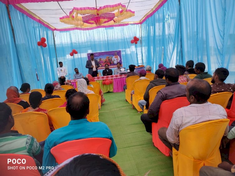 *शास्त्री एग्रो इंडस्ट्रीज महिंद्रा कृषि के द्वारा मनाया गया राष्ट्रीय किसान दिवस ...किसानों को दिए कृषि संबंधी सलाह....*