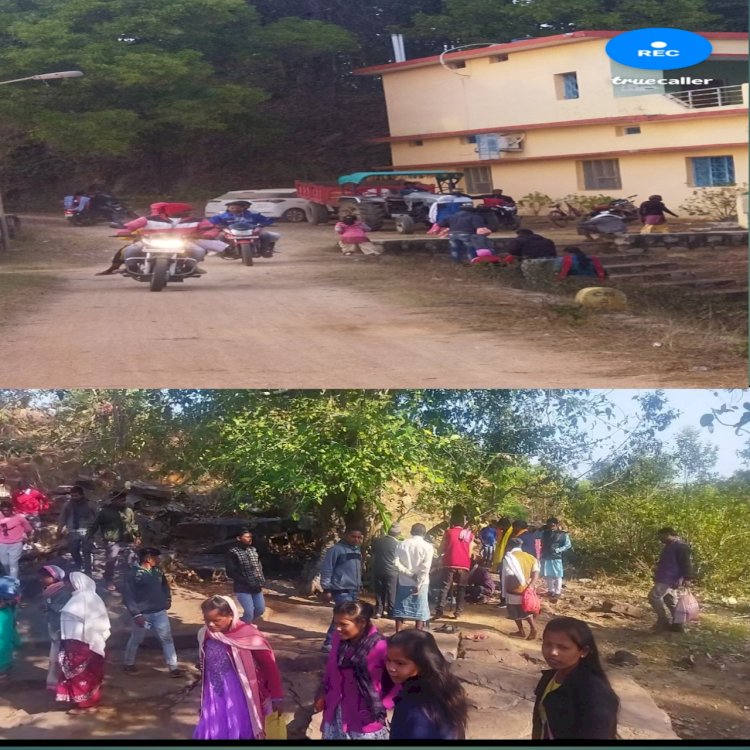 नए साल की उपलक्ष्य में कुंवरपुर फुलझर बांध में सैकडो की संख्या में दिखे पर्यटक
