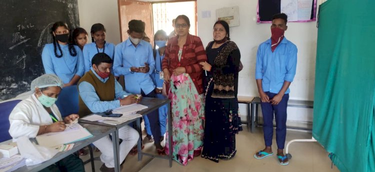 इंतजार हुआ खत्म, 15 से 18 वर्ष के बच्चों को लगा कोविड टीका जिले के 25 केंद्रों में लगाए गये टीके