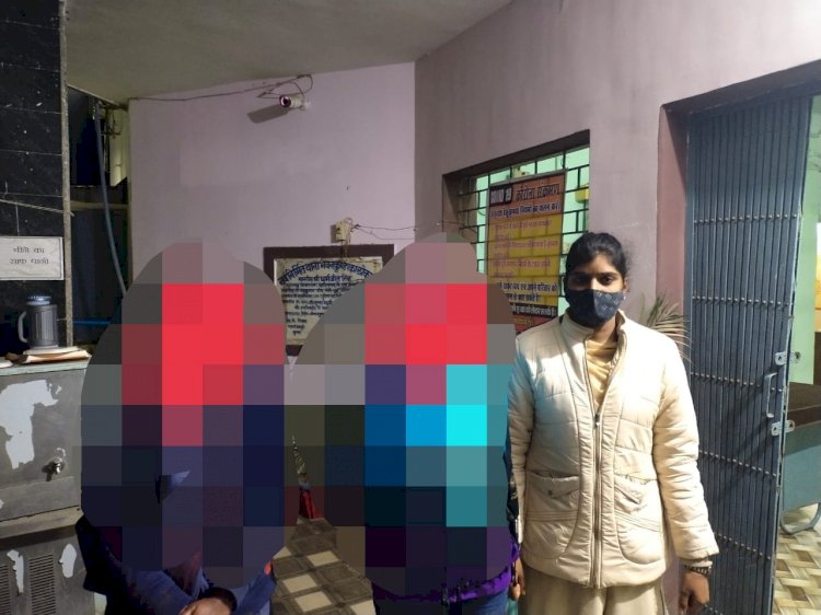 अपहृत नाबालिक बालिका को थाना कुंण्डा पुलिस ने सकुशल उस्लापुर बिलासपुर से किया दस्तयाब।