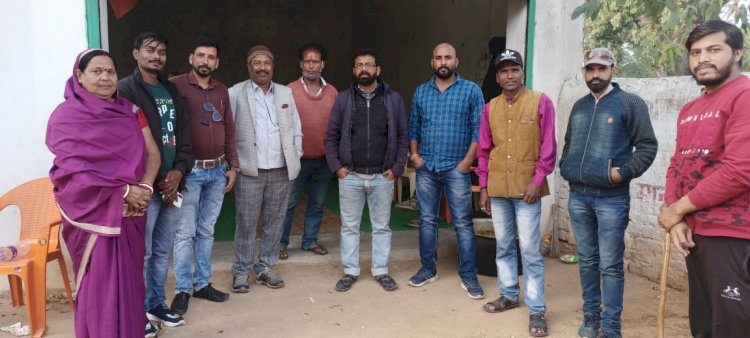 भाजपा कार्यालय भैयाथान में मनाया गया मकरसंक्रांति पर्व ....