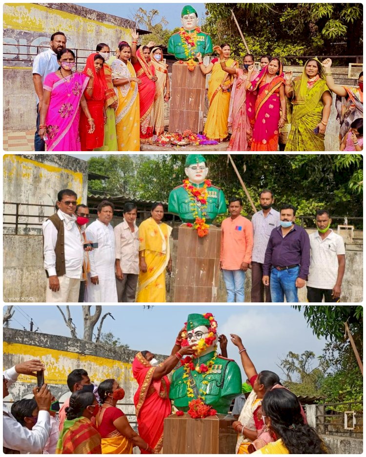 नगरवासी व जनप्रतिनिधियों ने नेता जी सुभाष चंद्र बोस की जयंती मनाई